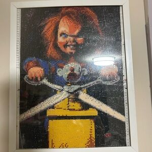 Chucky Diamond Art Mosaic Wall Piece - Multicolor